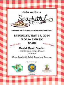 Lamont Spaghetti Dinner 051714